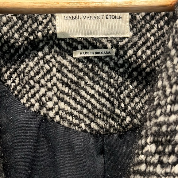 EUC-Isabel Marant M/US/6/FR38 wool coat. Purchased from the RealReal. With tag - Picture 2 of 5